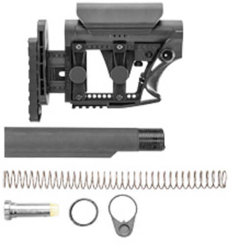 Luth-AR MBA-3 Stock With Buffer Assembly Mil-Spec 6-Position Carbine Tube .223/5.56 Spring Latch Pl