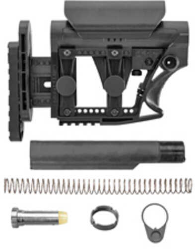 Luth-AR MBA-3 Stock Assembly Mil-Spec Tube .308 Carbine Buffer And Spring Black MBA-3K308-M