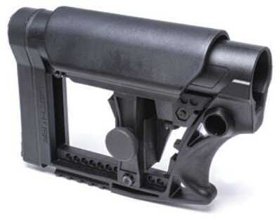 Luth-AR MBA-4 Carbine Stock with Cheek Riser Fits AR-15 & AR-10 Commercial and Mil-Spec Buffer Tubes Black MBA-4-CHP