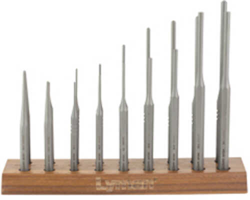 Lyman Products Hex Punch Set Steel Construction Walnut Stand 7031276