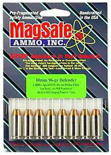 357 Sig 10 Rounds Ammunition MagSafe Ammo Inc. 45 Grain Hollow Point