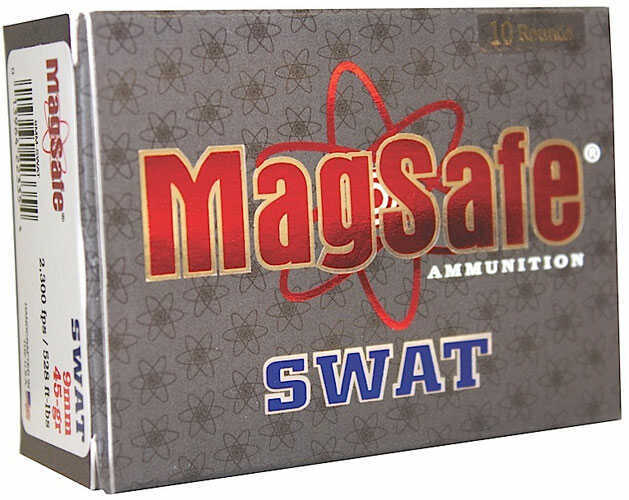 9mm Luger 10 Rounds Ammunition MagSafe Ammo Inc. 45 Grain Hollow Point