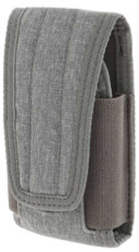 Maxpedition Entity Utility Pouch Medium Ash 500-Denier Kodra 2.75"X1.25"X4.5" Comes w/1-Matching TacTie Joining Clip NTT