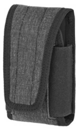 Maxpedition Entity Utility Pouch Medium Charcoal 500-Denier Kodra 2.75"X1.25"X4.5" Comes w/1-Matching TacTie Joining Cli