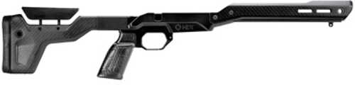 Mdt Hnt-26 Rifle Chassis Matte Finish Black W/carbon Fiber Folding Stock Arca Forend Fits Remington 700 Short Action 106