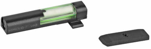 Meprolight Fiber Tritium Bullseye Sight Fits Sig P365 Green Front