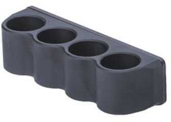 Mesa Tactical Sureshell Shotshell Carrier 12 Gauge Aluminum 4-Shell Right Side Saddle Fits Remington 870 Black Fini