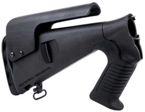 Click to see larger image. Mesa Tactical Urbino Pistol Grip Stock Fits Benelli M1/M2/M3 12 Gauge 12.5" Length of Pull Matte Finish Black Includes L