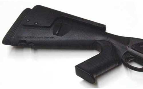 Click to see larger image. Mesa Tactical Urbino Stock Black Riser Limbsaver High Quality Fixed Length Shotgun Stocks With a
