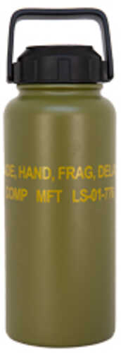 Mission First Tactical Mission First Tactical M67 Drinkware Frag Bottle 32 Oz Green Dm67-32