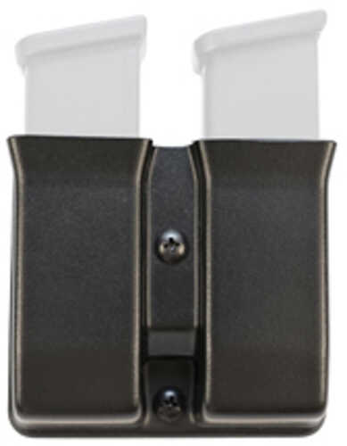 Mission First Tactical Double Pistol Magazine Pouch Fits GLOCK 9/40 Magazines Black Adjustable Retention Includes 1.5" B