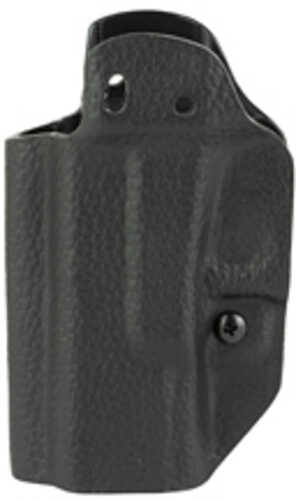 Mission First Tactical Hybrid Holster Inside Waistband Ambidextrous Fits Glock 19/23/45 Kydex With Leather Shell