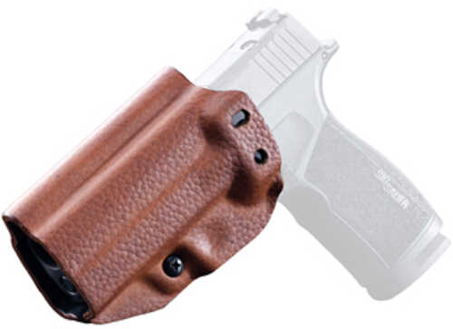 Mission First Tactical Hybrid Holster Inside Waistband Holster Ambidextrous Fits Sig P365 X-macro Kydex With Leather She