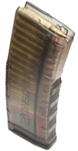 Amend2 Magazine 223 Remington/556nato 30 Rounds Fits Ar Rifles Polymer Construction Translucent Smoke 556modcsmk30