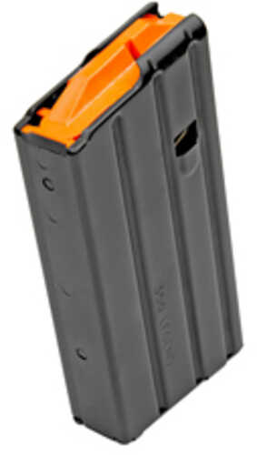 DURAMAG SS Magazine<span style="font-weight:bolder; "> 350</span> <span style="font-weight:bolder; ">Legend</span> 20Rd Black Stainless Steel Fits AR Orange AGF Follower 2035041178CPD