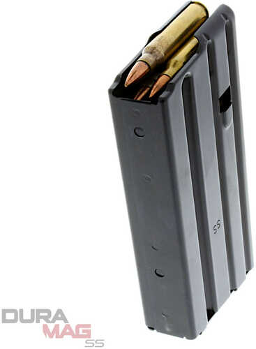 Duramag Magazine 223 Remington/556nato/300 Blackout 20 Rounds Fits Ar-15 Black Agf Follower Aluminum Red Gold 2023004175