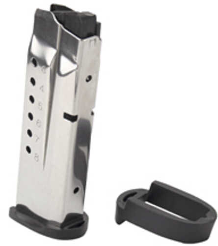 Ed Brown Magazine 9mm 8 Rounds Fits S&w Shield Stainless Silver Rmp-mag8-shield