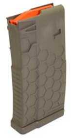 HEXMAG Magazine 308 Win/7.62NATO 10 Rounds Fits DPMS/SR25/LaRue OBR Flat Dark Earth Finish HX1020-SR25S1-FDE