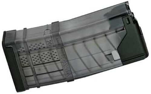 Lancer Magazine L5 Advanced Warfighter 223 Rem Fits AR Rifles 20 Rounds Translucent Smoke 999-000-2320-02