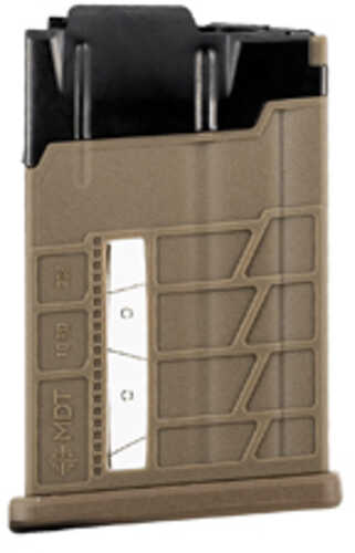 Mdt Magazine Polymer/metal 308 Winchester/6.5 <span style="font-weight:bolder; ">Creedmoor</span> 10 Rounds Flat Dark Earth Fits Short Action Aics Pattern Round I