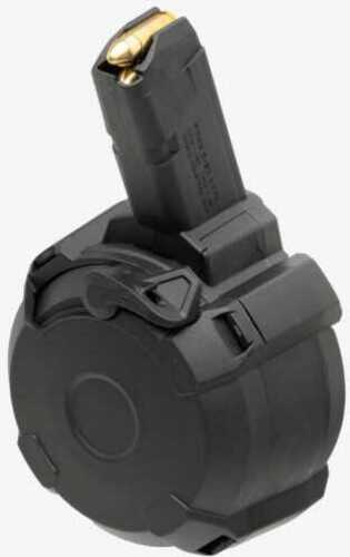 Magpul Industries PMAG D-50 9MM 50 Rounds Drum Fits Double Stack 9MM Glocks Black MAG1033-BLK