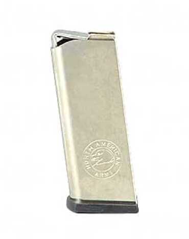 North American Arms Magazine 25 ACP /32 ACP 6Rd Fits Guardian Stainless Steel Finish Flat Base Plate MZ-32