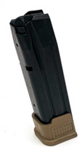 Promag Magazine 9mm 21 Rounds Fits Sig Sauer P320 Steel Construction Blued Finish Flat Dark Earth Baseplate Sig-a20-fde