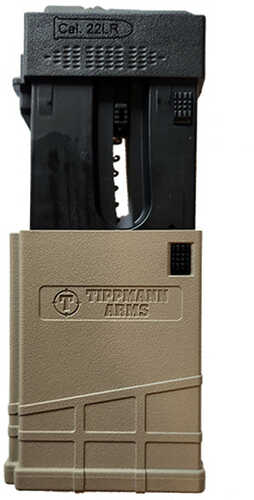 Tippmann Arms Company Rifle Magazine Full Size Pinned 22 Lr 10 Rounds Flat Dark Earth Fits Tippmann Arms M4-22 A201146