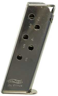 Walther Magazine PPK 380 ACP 6-Round Nickel 2246009