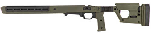 Magpul Pro 700L Fixed Stock for Remington 700 Long Action Ambidextrous ACIS Pattern Magazines OD Green