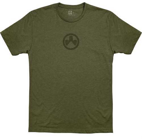 Magpul Industries Icon Logo Tee Shirt Large Olive Drab Heather MAG1115-img-0