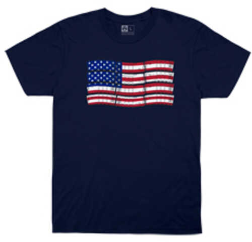 Magpul Mag1180-410-2Xl PMag-Flag Navy 2Xl Short Sleeve