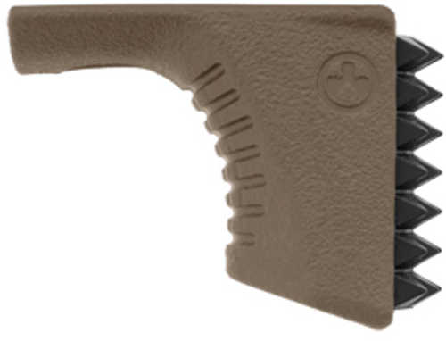 Magpul Industries Barricade Stop Hand Stop Flat Dark Earth Fits M-LOK Polymer Removable Steel Plate Insert MAG1295-FDE