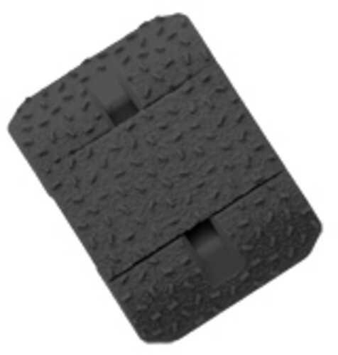 Magpul Mag1365-Black Rail Covers Type 2 Half Slot For M-LOK, Black Aggressive Textured Polymer