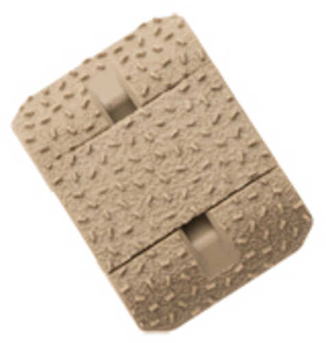 Magpul Mag1365-FDE Rail Covers Type 2 Half Slot For M-LOK, FDE Aggressive Textured Polymer