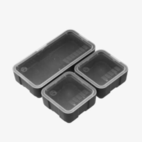 Magpul Industries Daka Bins 2x2 And 2x4 Set Compatible With Daka Grid Organizer Panels 2x2 Measures 3.2"x 3.2"x 1.3" And