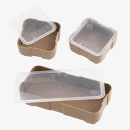 Magpul Industries Daka Bins 2x2 And 2x4 Set Compatible With Daka Grid Organizer Panels 2x2 Measures 3.2"x 3.2"x 1.3" And