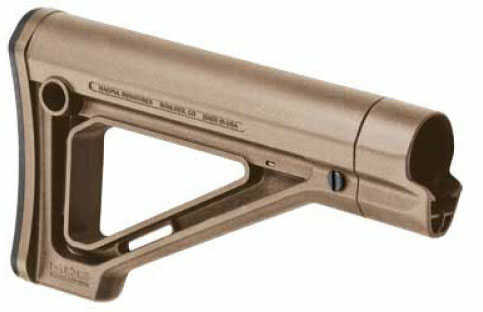 Magpul Industries Corp. MOE- Orginal Equipment Fixed Stock Flat Dark Earth Mil-Spec AR Rifles MAG480-FDE