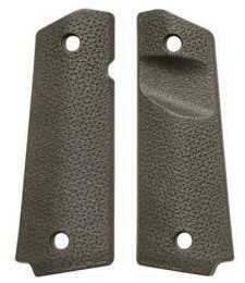 Magpul Industries MOE 1911 Grip Panels For TSP Texture Magazine Release Cut-out OD Green Finish MAG544-ODG