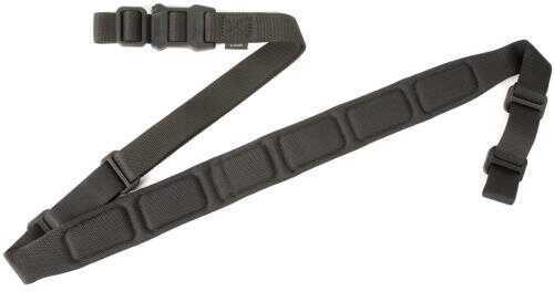 Magpul Industries Corp. MS1 Multi-Mission Two-Point Padded Sling Black Md: MAG545-BLK