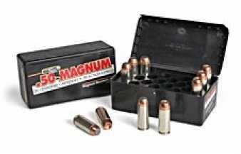 50 Action Express 20 Rounds Ammunition Magnum Research 300 Grain Hollow Point