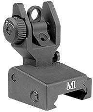 Midwest Industries SPLP Sight Picatinny Black Low Profile Flip MCTAR-SPLP