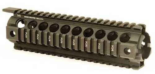 AR-15 Midwest Industries Forearm Black Built-In QD PoInts 4-Rail Handguard Mid Length MCTAR-18 G2