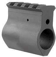 Midwest Industries Black Railed Gas Block- Upper Height MCTAR-UHGB