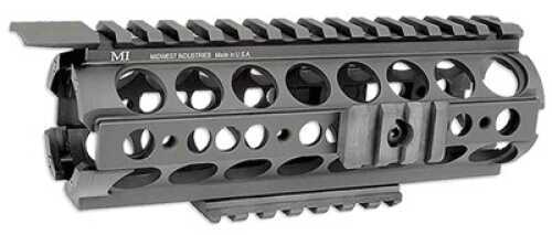 Midwest Industries SS Forearm Black Modular side and bottom rails Includes 3 sections 5 anti-rotation QD sockets MI-17SS