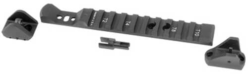 Midwest Industries Optics Rail Picatinny Built-in Ghost Ring Sight Aluminum Black Anodized Finish Fits Marlin 1895 MI-18