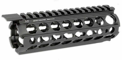 Midwest Industries MI AR-15/M16 K-Series KeyMod Two Piece Drop-In Handguard Mid-Length Black MI-18K