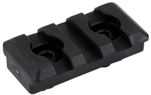 Midwest Industries Polymer M-lok Rail Fits Handguards 3 Slot Construction Matte Finish Black Hardware Incl