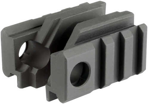 Midwest Industries Alpha Light Mount Fits Barrels With Diameter .580 - .700 2.1" 1913 Rail On Each Side Black Mi-ak-01