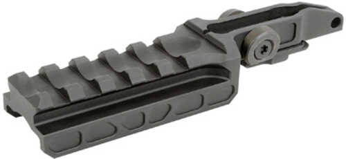 Midwest Industries Alpha Mini Dot Mount Picatinny For AK Pattern Firearms Anodized Finish Black